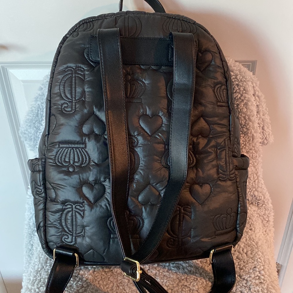 JUICY COUTURE puffy quilted backpack NWT - Picture 6 of 9